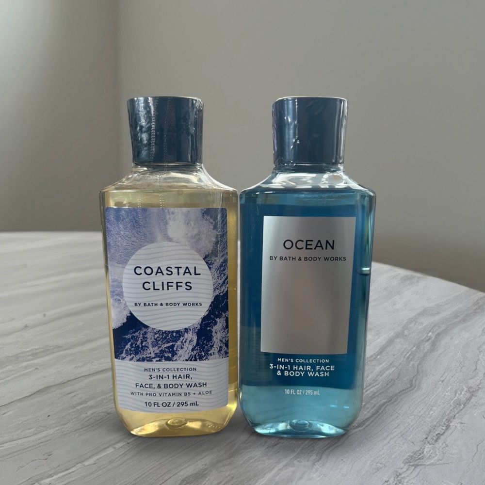 NEW Bath & Body Works Coastal Cliffs + Ocean 3-in-1 |Face|Body|Hair|